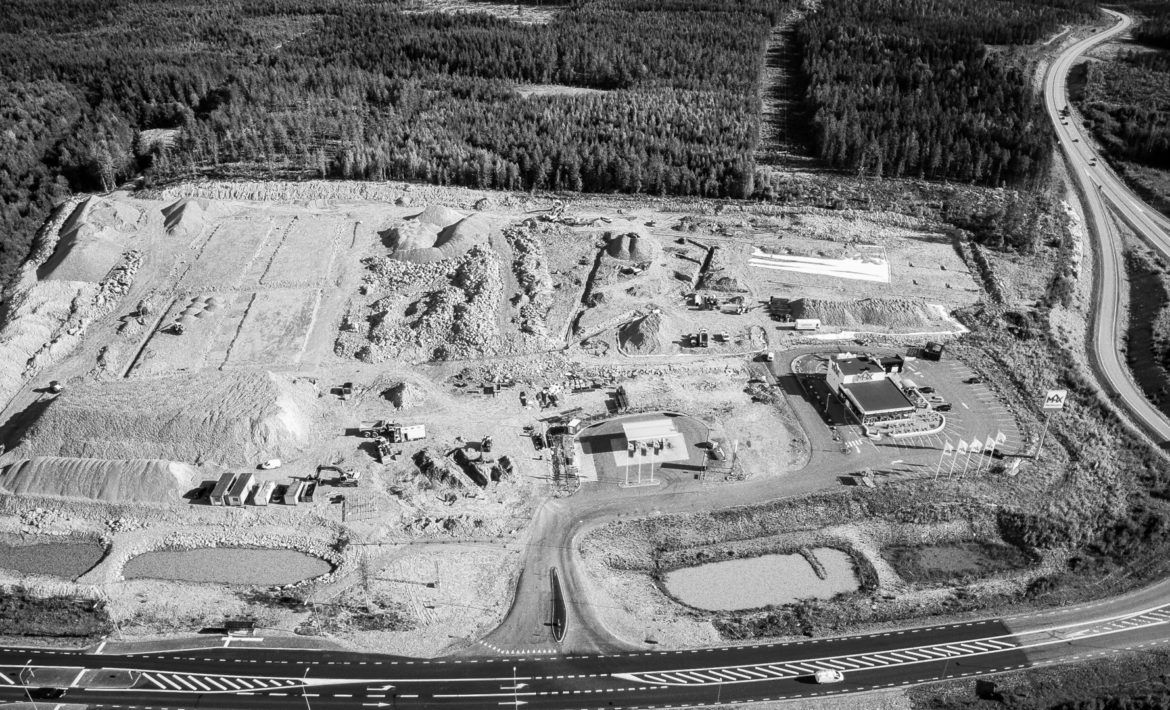 Medskog Hudiksvall Flygfotografering