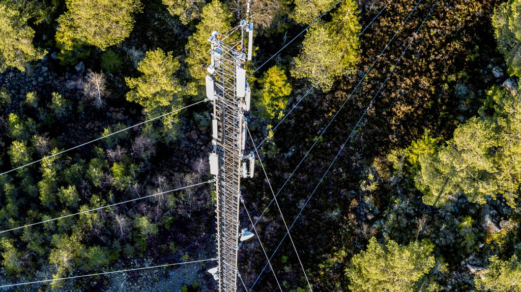 Inspektion av Mobilmast Hudiksvall