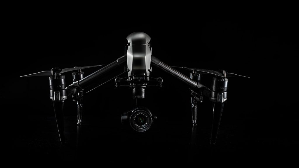 En av våra drönare, DJI Inspire 2